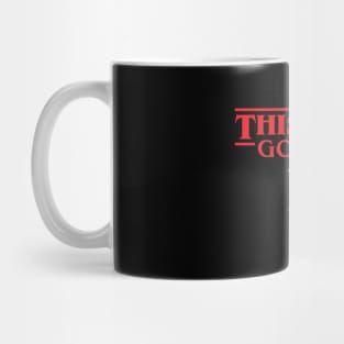 This strange girl goes to 11 Mug